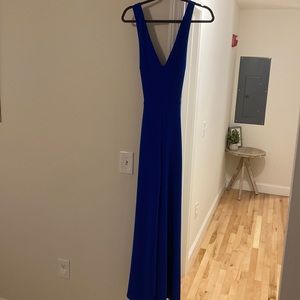 Cobalt blue jumpsuit from Express. Only worn once! Great condition, like new!